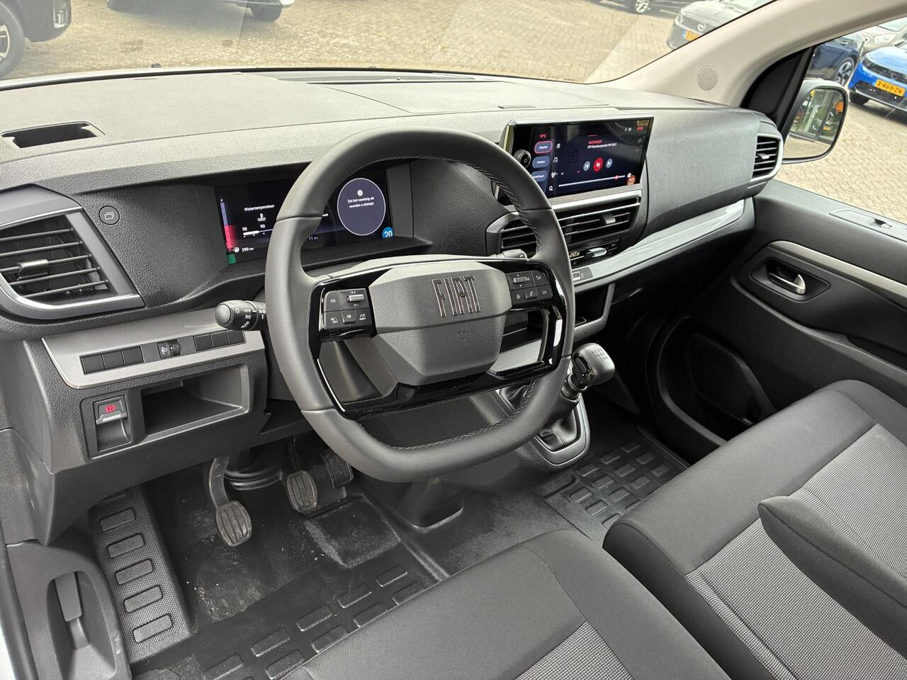 Fiat SCUDO 2.0D 145Pk L3 Gesl.Bestel | Climate control | Navigatie | Camera | Cruise control | Laadruimte betimmering | Parkpilot | Bijrijdersbank | Dubbele Cabine mogelijk