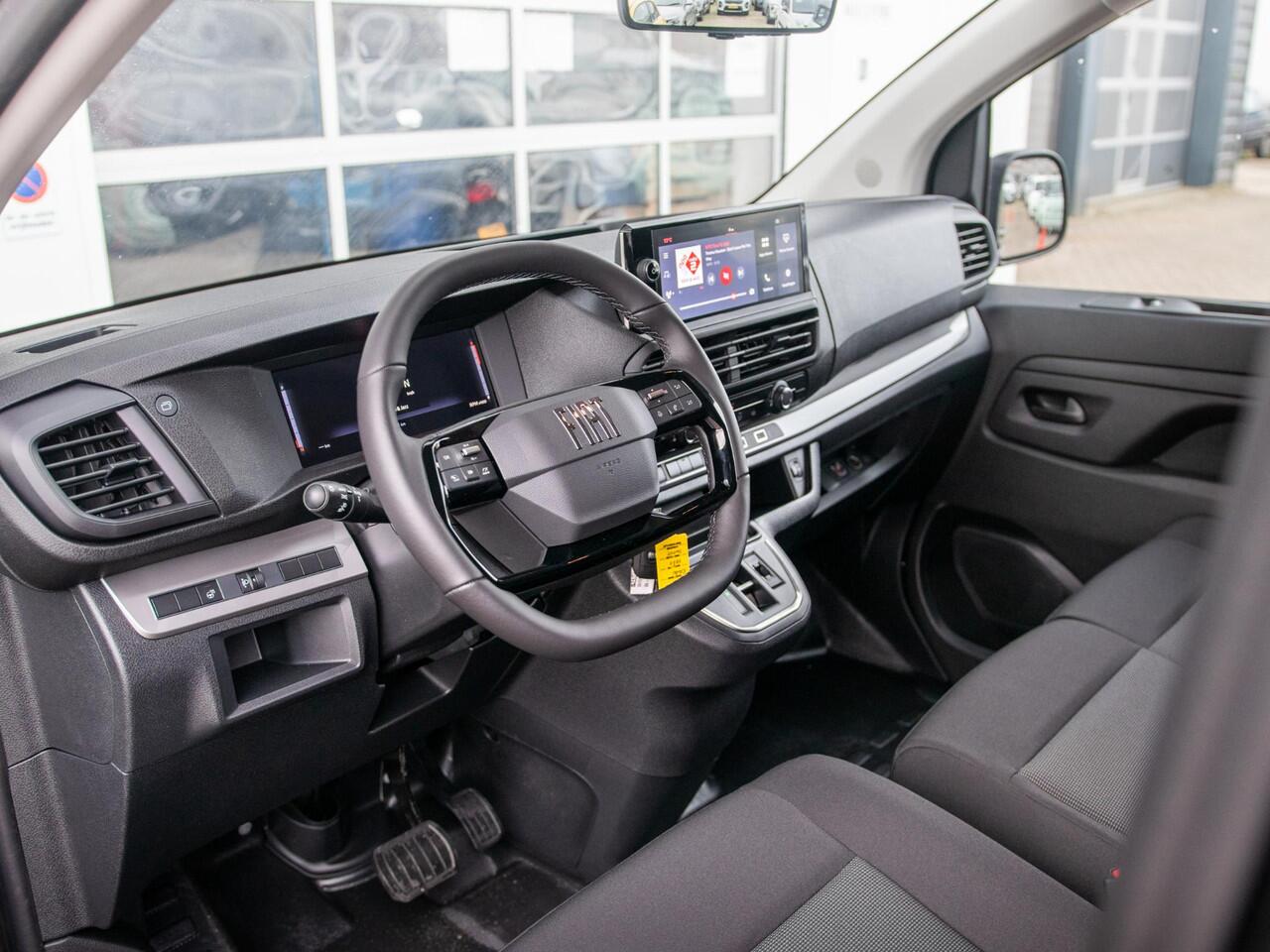 Fiat SCUDO 2.0 Diesel 145pk L3 Automaat | Dynamic NAV Pack | Exterieur Pack | Trekhaak | Full LED | 17" | Winter Pack | Moduwork | Uit voorraad leverbaar