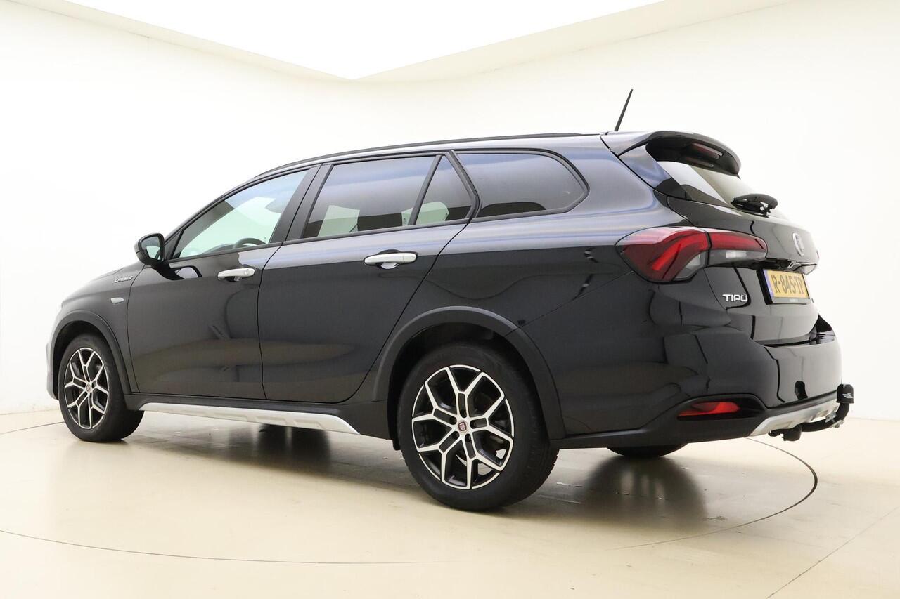 Fiat TIPO Stationwagon Cross 1.5 Hybrid Automaat | Navigatie | Trekhaak | Climate control | Keyless | Dakrails | Camera | Parkeersensoren