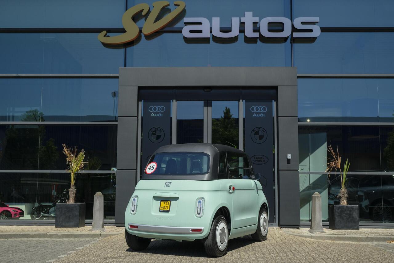 Fiat Topolino 100% elektrisch / 16 jaar / DIRECT LEVERBAAR!! / 75 km. actieradius / App connect OBD