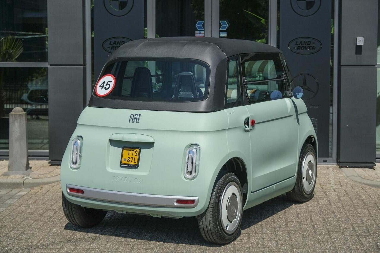 Fiat Topolino 100% elektrisch / 16 jaar / DIRECT LEVERBAAR!! / 75 km. actieradius / App connect OBD