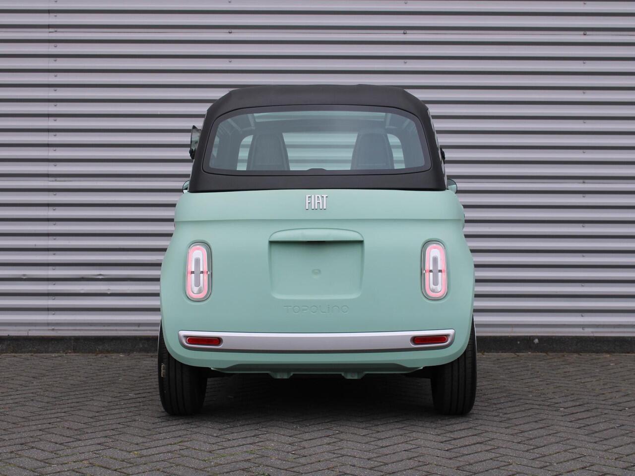 Fiat Topolino 6 kW | LED verlichting | Panoramadak | 45KM/H | Uit voorraad leverbaar | Volledig elektrisch |