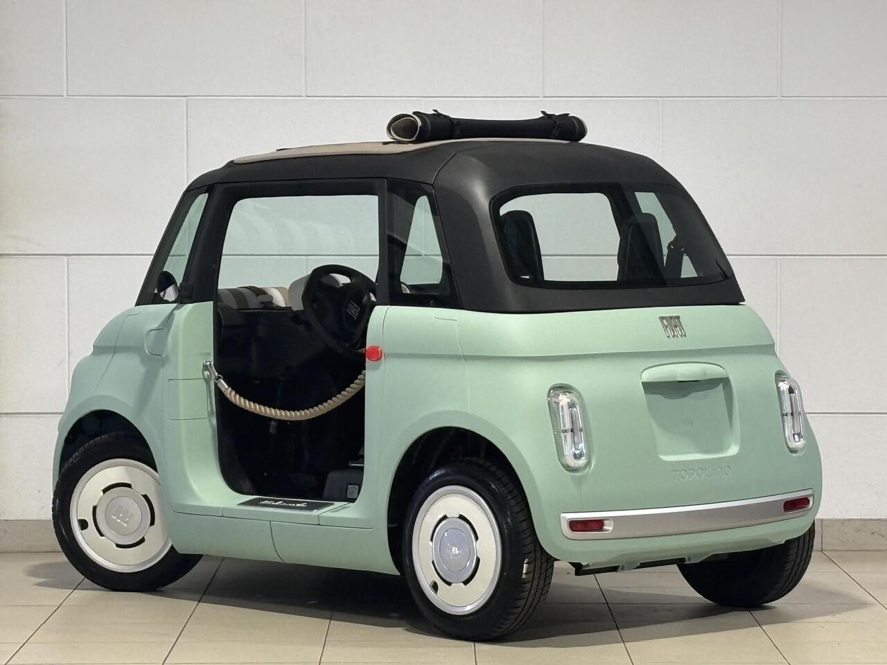 Fiat Topolino Dolcevita EV 100% ELEKTRISCH | DIRECT UIT VOORRAAD LEVERBAAR! | VANAF 16 JAAR | OPEN DAK |