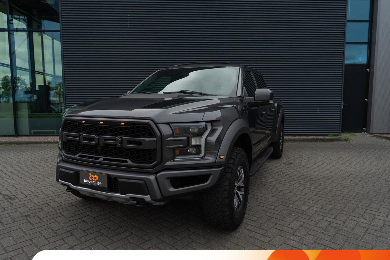 Ford (usa) F-150 Raptor 3.5 V6 Ecoboost SuperCrew 457PK AUT. Pano-Schuifdak, Elektr. verstelbare stoelen, 360gr. Camera, Keyless, Stoelverwarming, Stoelventilatie, Side Assist, B&O Audio, Opstaptrede, Trekhaak