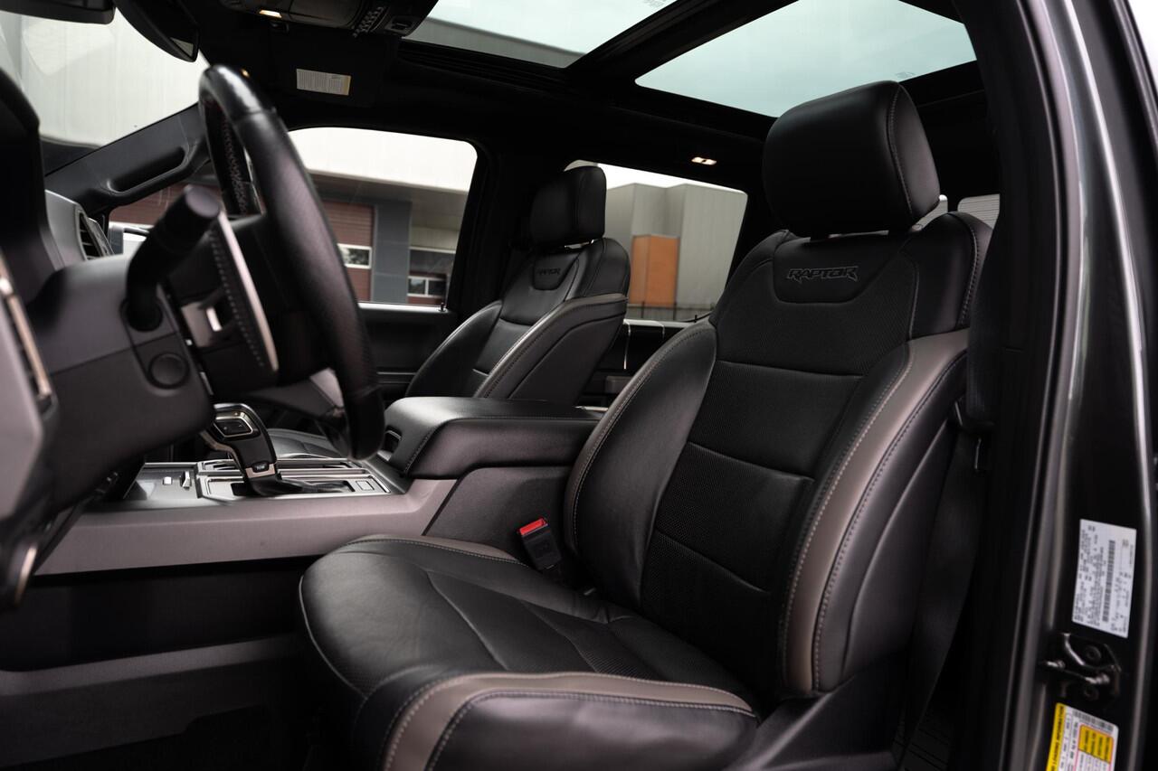 Ford (usa) F-150 Raptor 3.5 V6 Ecoboost SuperCrew 457PK AUT. Pano-Schuifdak, Elektr. verstelbare stoelen, 360gr. Camera, Keyless, Stoelverwarming, Stoelventilatie, Side Assist, B&O Audio, Opstaptrede, Trekhaak