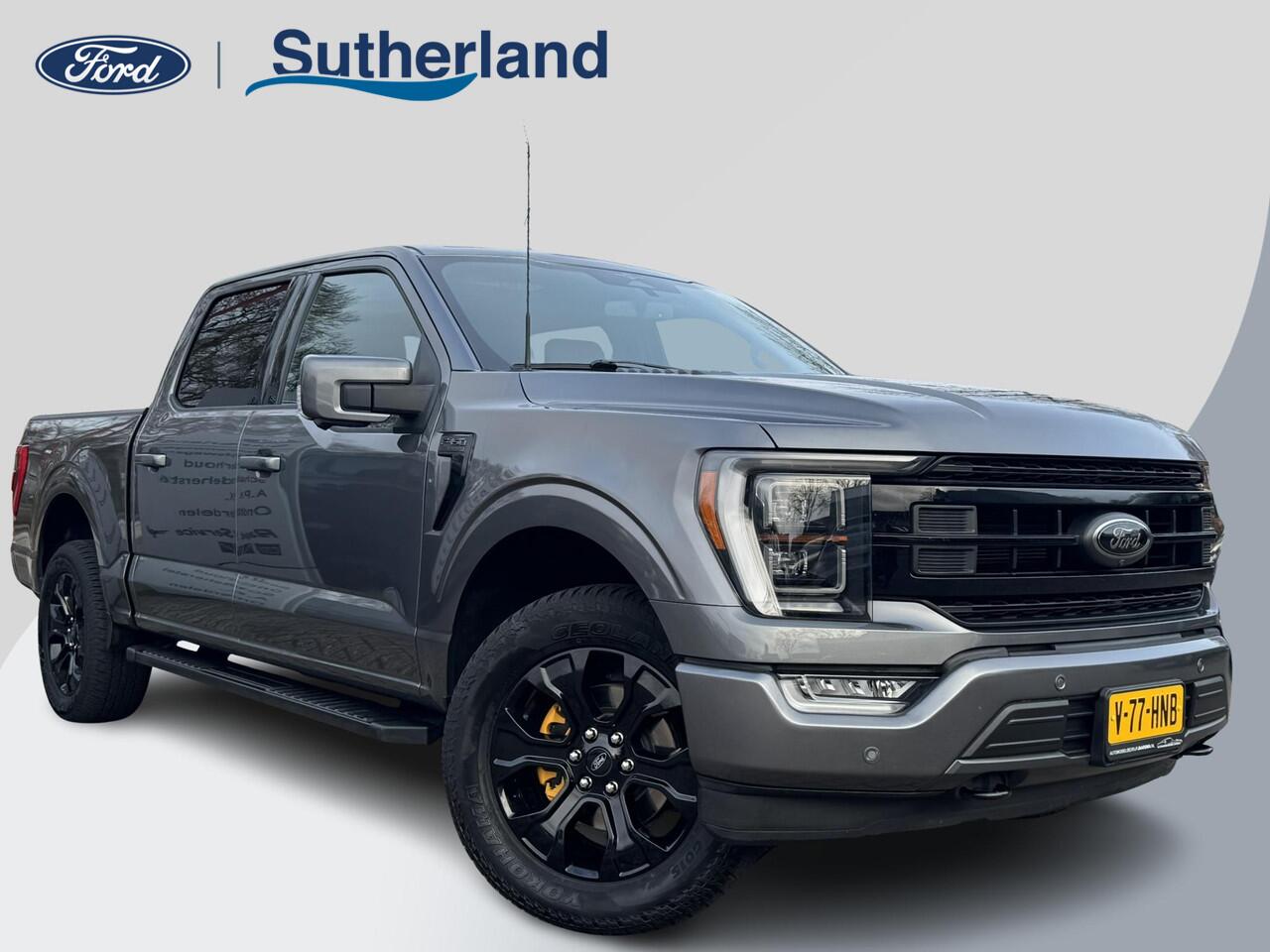 Ford (usa) F-150 5.0 V8 SuperCrew Lariat | SCI | 401pk | Automaat | 5 persoons | Grijs kenteken | Lederen Bekleding | Trekhaak | LPG | 4x4 | 3.500kg Trekgewicht