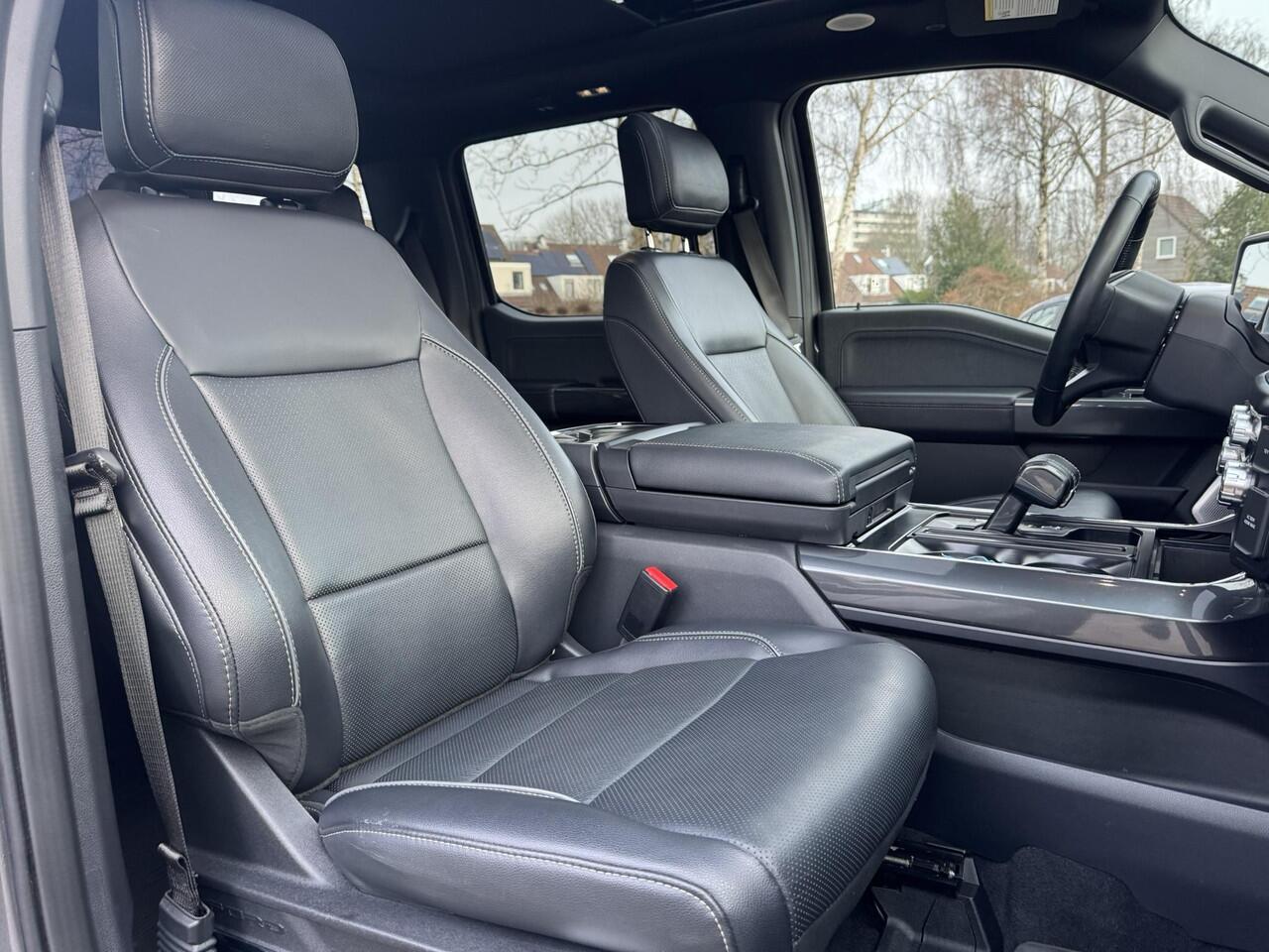 Ford (usa) F-150 5.0 V8 SuperCrew Lariat | SCI | 401pk | Automaat | 5 persoons | Grijs kenteken | Lederen Bekleding | Trekhaak | LPG | 4x4 | 3.500kg Trekgewicht