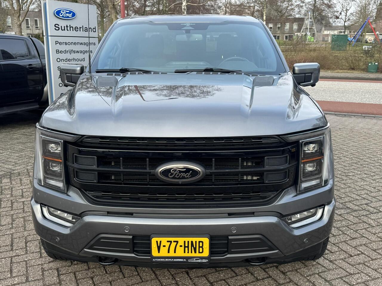 Ford (usa) F-150 5.0 V8 SuperCrew Lariat | SCI | 401pk | Automaat | 5 persoons | Grijs kenteken | Lederen Bekleding | Trekhaak | LPG | 4x4 | 3.500kg Trekgewicht