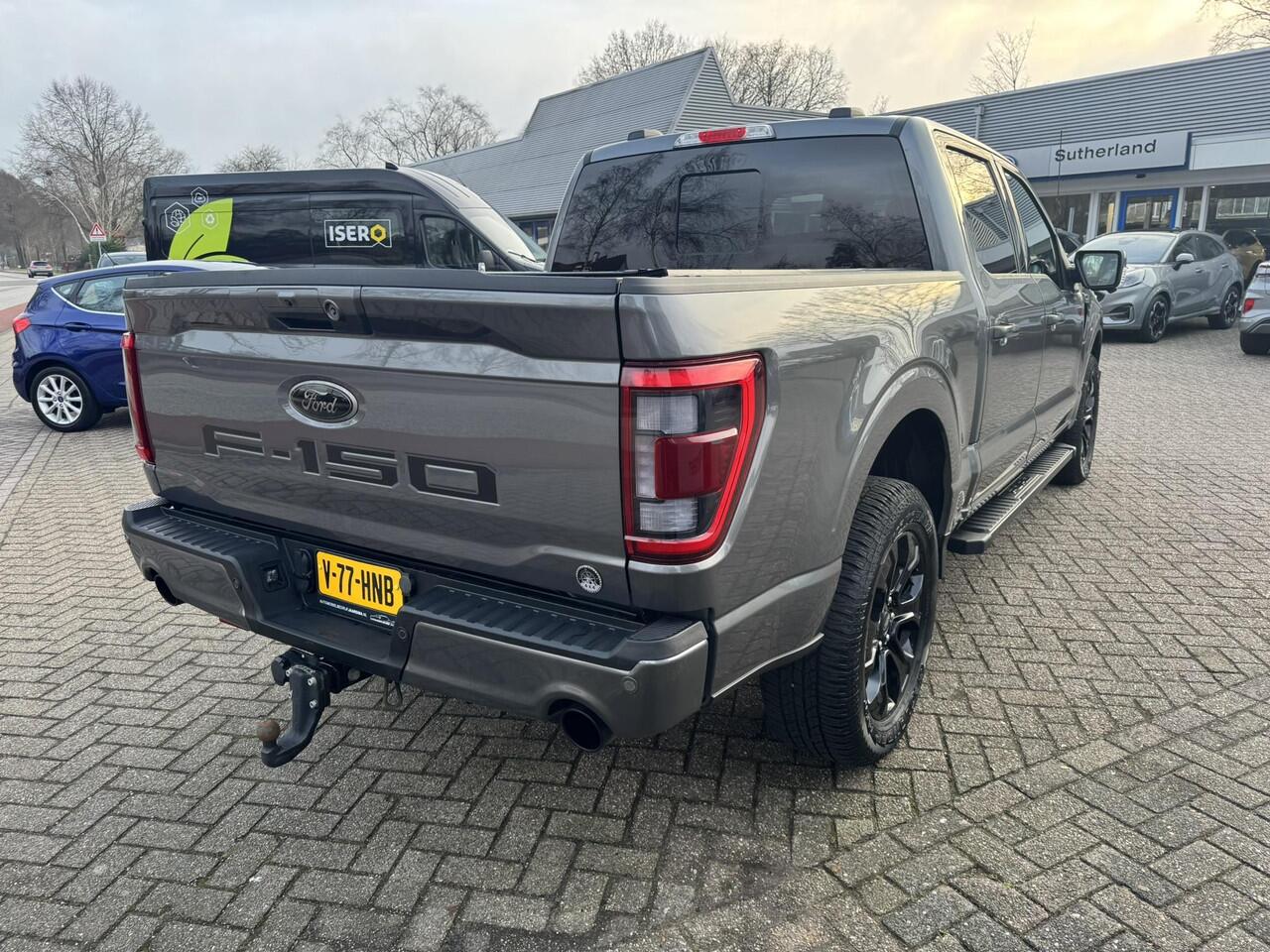 Ford (usa) F-150 5.0 V8 SuperCrew Lariat | SCI | 401pk | Automaat | 5 persoons | Grijs kenteken | Lederen Bekleding | Trekhaak | LPG | 4x4 | 3.500kg Trekgewicht