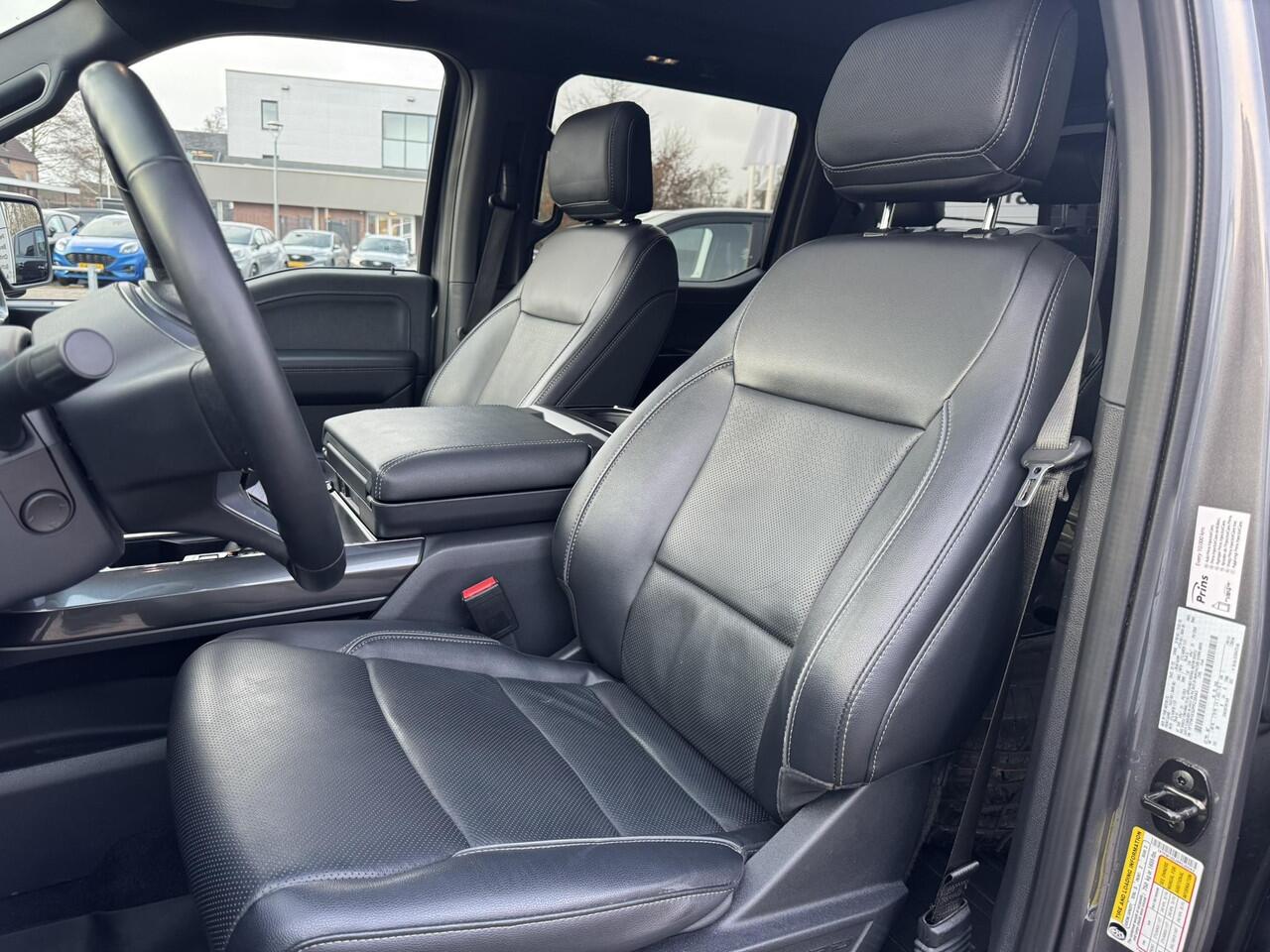 Ford (usa) F-150 5.0 V8 SuperCrew Lariat | SCI | 401pk | Automaat | 5 persoons | Grijs kenteken | Lederen Bekleding | Trekhaak | LPG | 4x4 | 3.500kg Trekgewicht