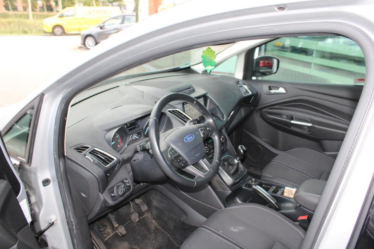 Ford C-MAX 1.0 EcoBoost 125 PK Titanium | Camera | Winterpack | Navigatie | 17 INCH Lichtmetalen Velgen | Climate Control | Cruise Control | Privacy Glass | Half lederen bekleding | Dealeronderhouden