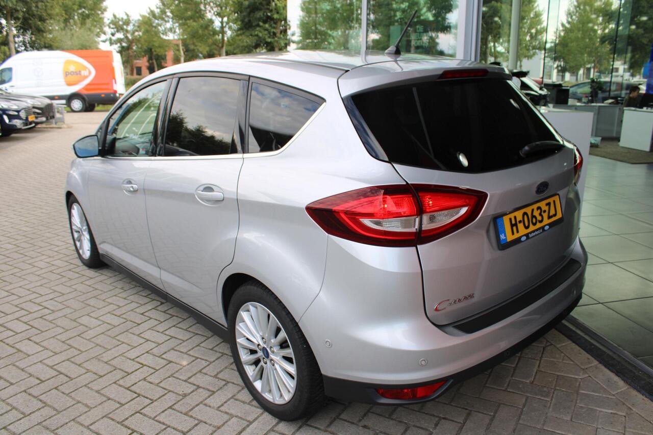 Ford C-MAX 1.0 EcoBoost 125 PK Titanium | Camera | Winterpack | Navigatie | 17 INCH Lichtmetalen Velgen | Climate Control | Cruise Control | Privacy Glass | Half lederen bekleding | Dealeronderhouden