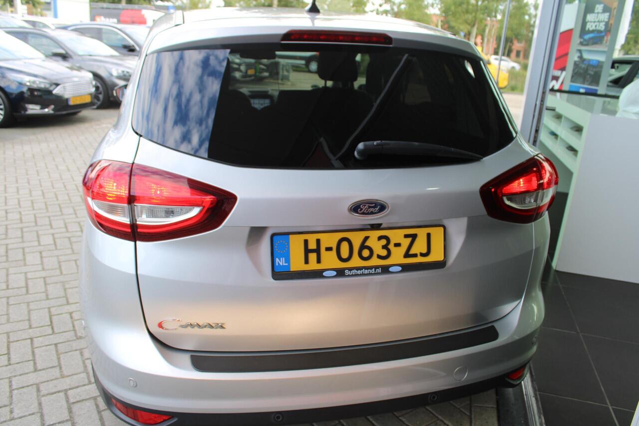 Ford C-MAX 1.0 EcoBoost 125 PK Titanium | Camera | Winterpack | Navigatie | 17 INCH Lichtmetalen Velgen | Climate Control | Cruise Control | Privacy Glass | Half lederen bekleding | Dealeronderhouden