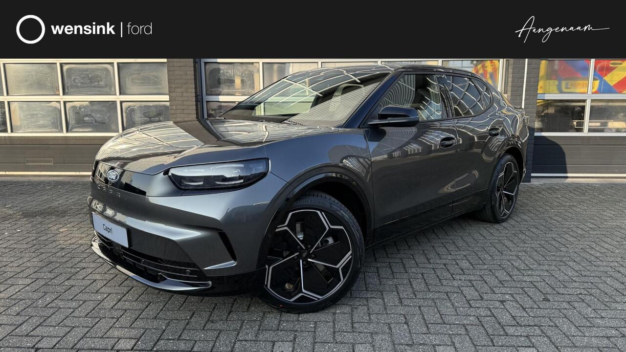 Ford CAPRI Select Extended Range RWD 77 kWh Direct leverbaar | 21 inch velgen | Warmtepomp | massage stoelen | Stoel en stuur verwarming | Trekhaak