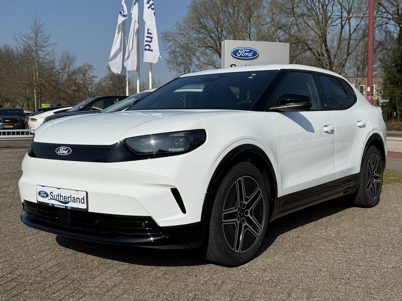 Ford CAPRI Premium Extended Range RWD 77 kWh | 285pk Ford Voorraad | Elektrische Wegklapbare Trekhaak | Driver Assistance Pack | Frozen White