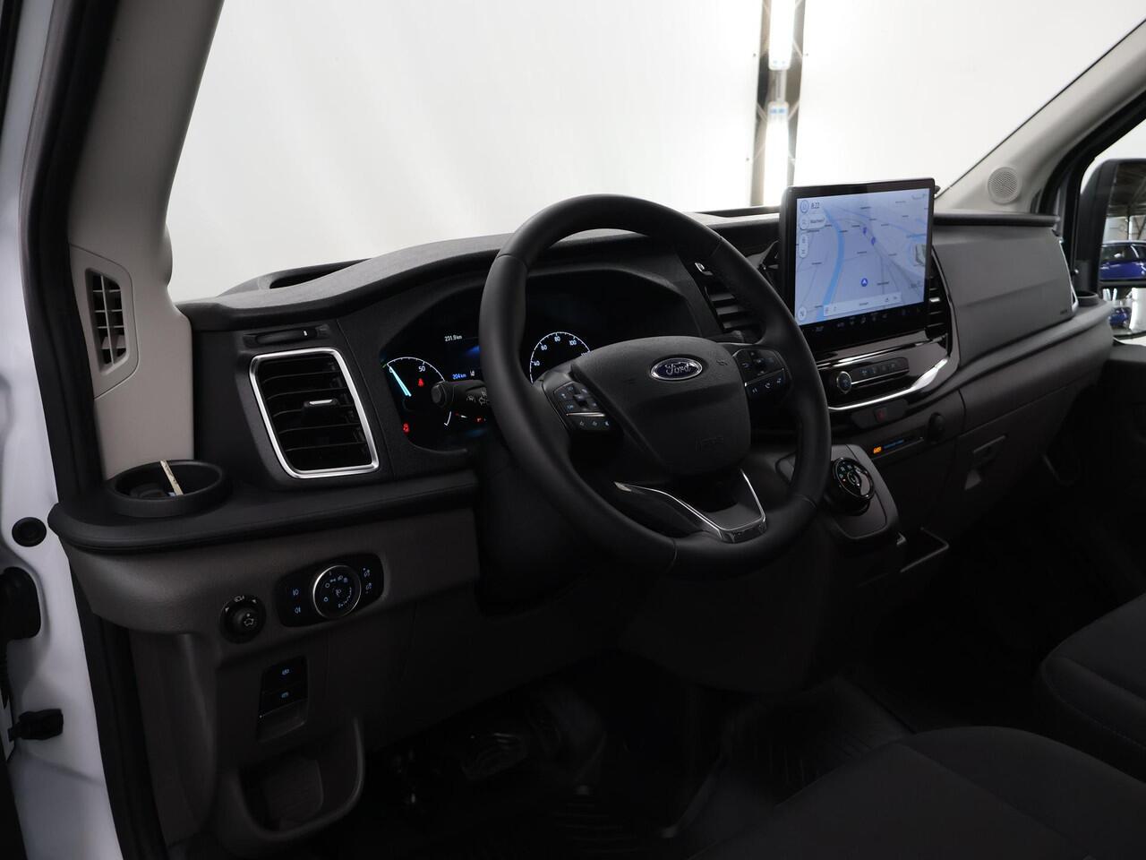 Ford E-Transit 350 | L2 H3 | TREND | 68 kWh | ADAPTIEVE CRUISE | NAVIGATIE | PARKEERCAMERA | CLIMATE CONTROL | 3-ZITS | APPLE CARPLAY / ANDROID AUTO | 257 KM WLTP ACTIERADIUS