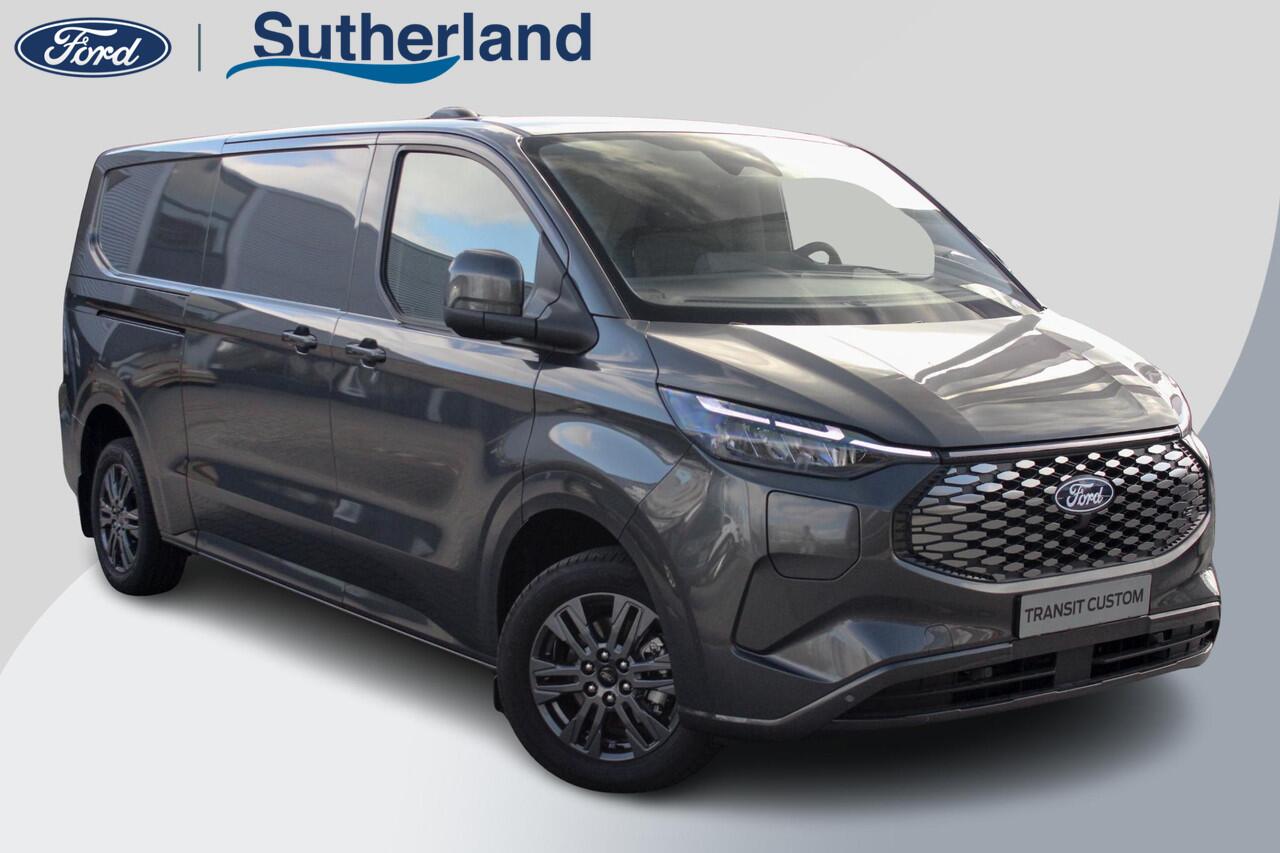 Ford E-Transit Cust. 320 L2H1 Limited 65 kWh 218pk | Zuid | | Inklapbare trekhaak | 17 inch lichtmetalen velgen (Carbonised Grey) | Driver Assistent Pack Premium | AGM accu | 3-fase laadkabel mode 3 32A, 10 meter | Centrale dubbele vergrendeling | Vehicle Integration Sy