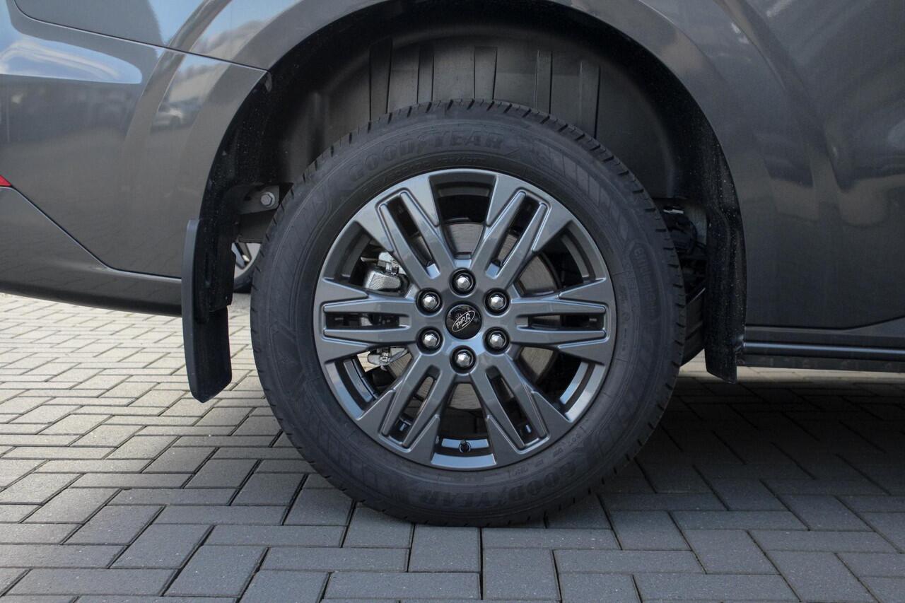 Ford E-Transit Cust. 320 L2H1 Limited 65 kWh 218pk | Zuid | | Inklapbare trekhaak | 17 inch lichtmetalen velgen (Carbonised Grey) | Driver Assistent Pack Premium | AGM accu | 3-fase laadkabel mode 3 32A, 10 meter | Centrale dubbele vergrendeling | Vehicle Integration Sy