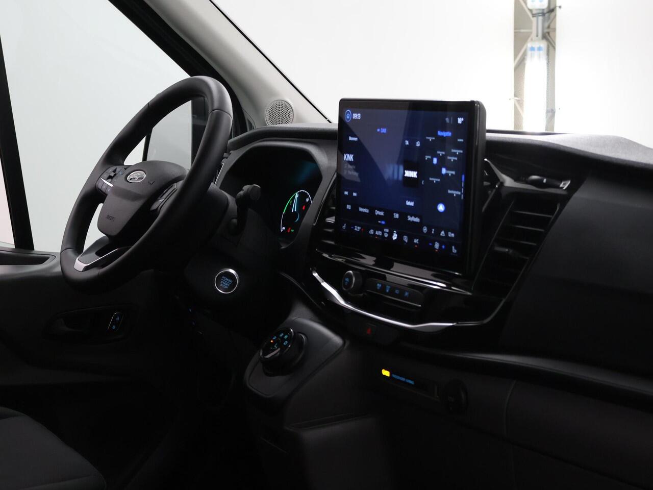 Ford E-Transit 350 | L3 H2 | TREND | 68 kWh | 317 KM WLTP | NAVIGATIE | CLIMATE CONTROL | ADAPTIEVE CRUISE | 360 GRADEN CAMERA | STOELVERWARMING | APPLE CARPLAY / ANDROID AUTO | DODEHOEKDETECTIE