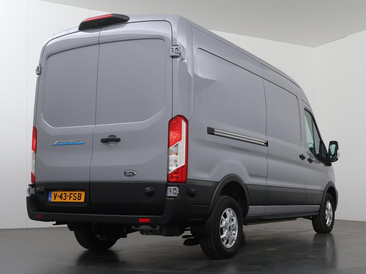 Ford E-Transit 350 | L3 H2 | TREND | 68 kWh | 317 KM WLTP | NAVIGATIE | CLIMATE CONTROL | ADAPTIEVE CRUISE | 360 GRADEN CAMERA | STOELVERWARMING | APPLE CARPLAY / ANDROID AUTO | DODEHOEKDETECTIE