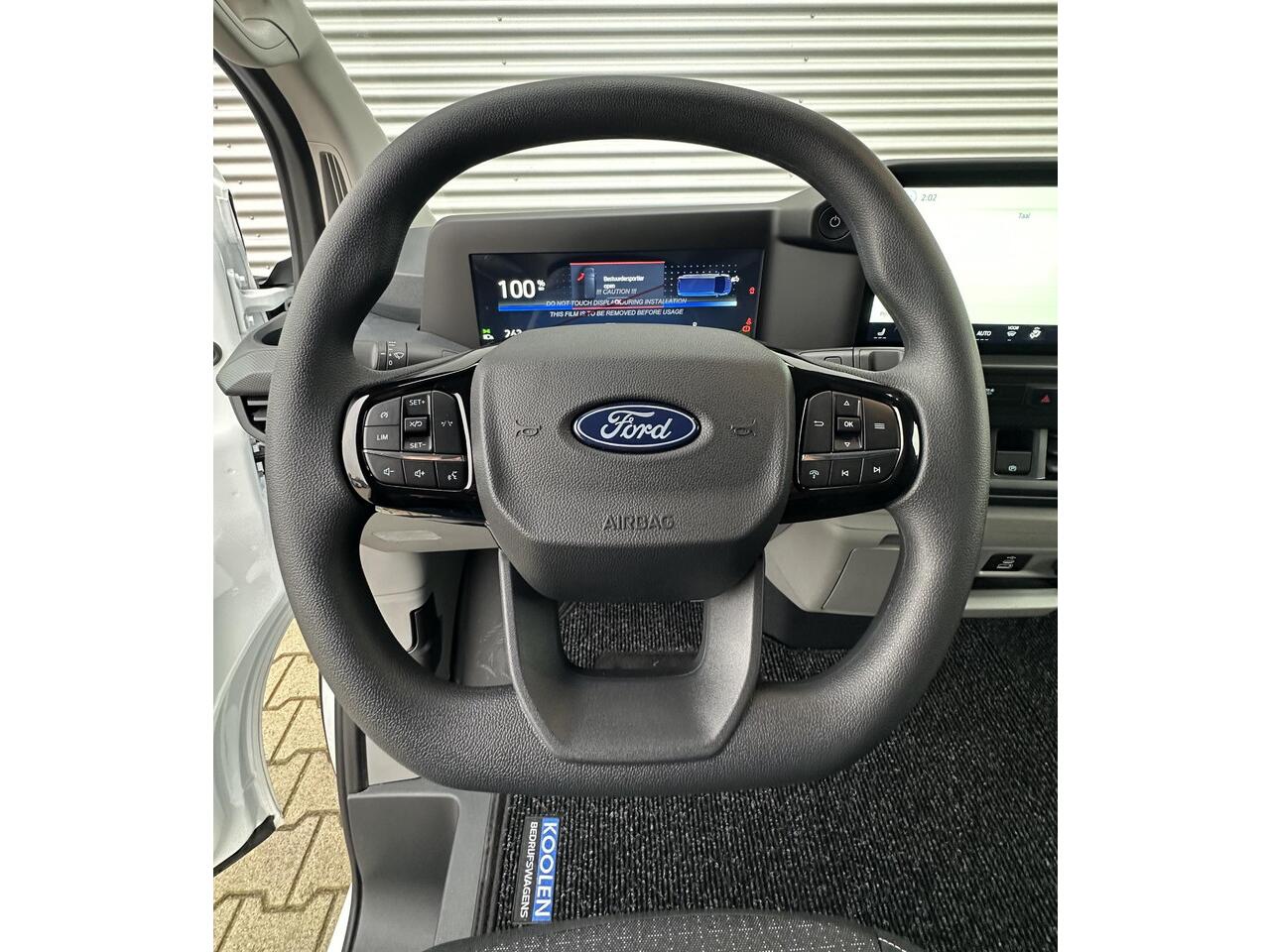 Ford E-Transit Cust. 320 L1H1 Trend 65 kWh Nieuw! Laadruimte pakket|Stoelverw|3zits