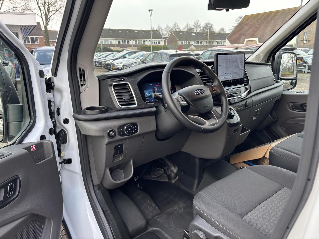 Ford E-Transit 350 L3H2 Trend 68 kWh | SCI | Navigatie | 360 graden camera | Stoelverwarming/Stuurwielverwarming | Adaptive cruise control | Pro Power onboard (stekkervoeding 2,3 kW)
