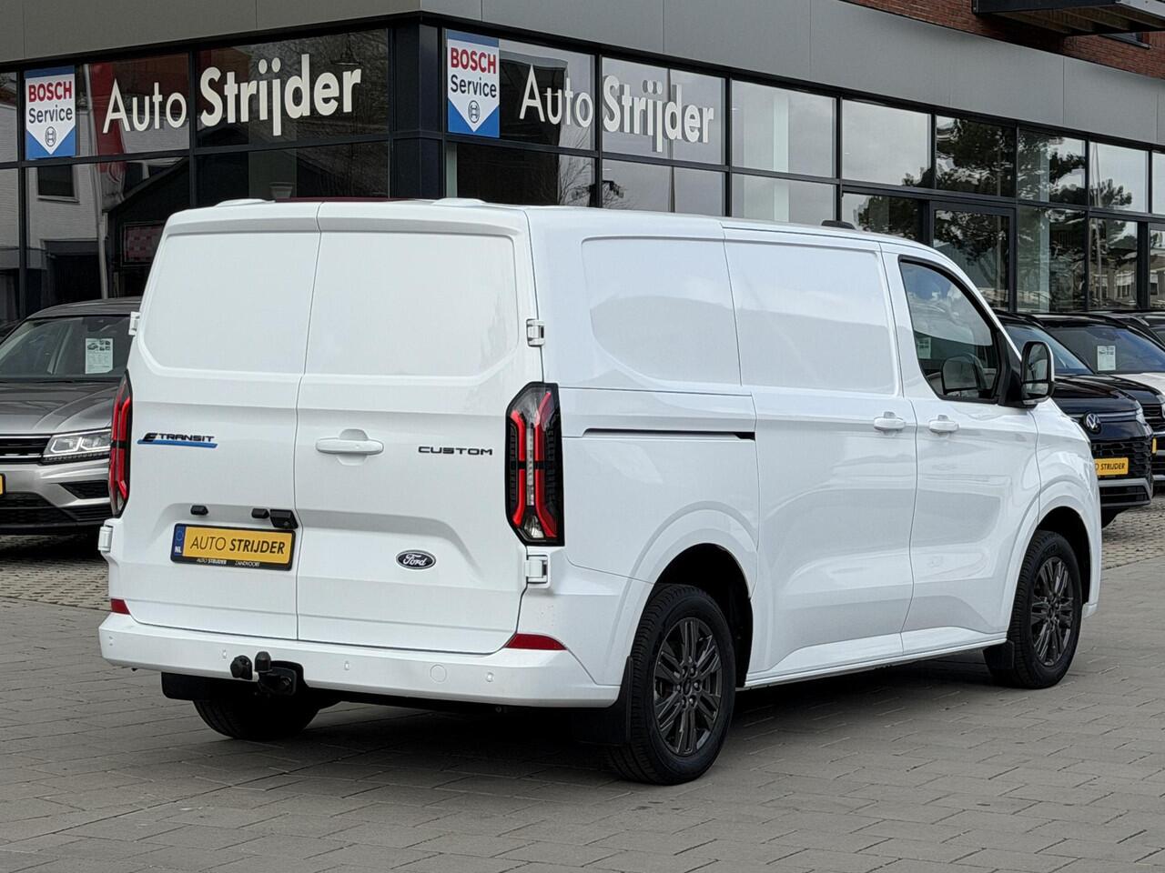 Ford E-Transit Cust. 320 L1H1 Limited 218Pk Aut. | Elektrisch | Limited 320 | Pro Power Onboard | Achteruitrijcamera | Trekhaak | 17''