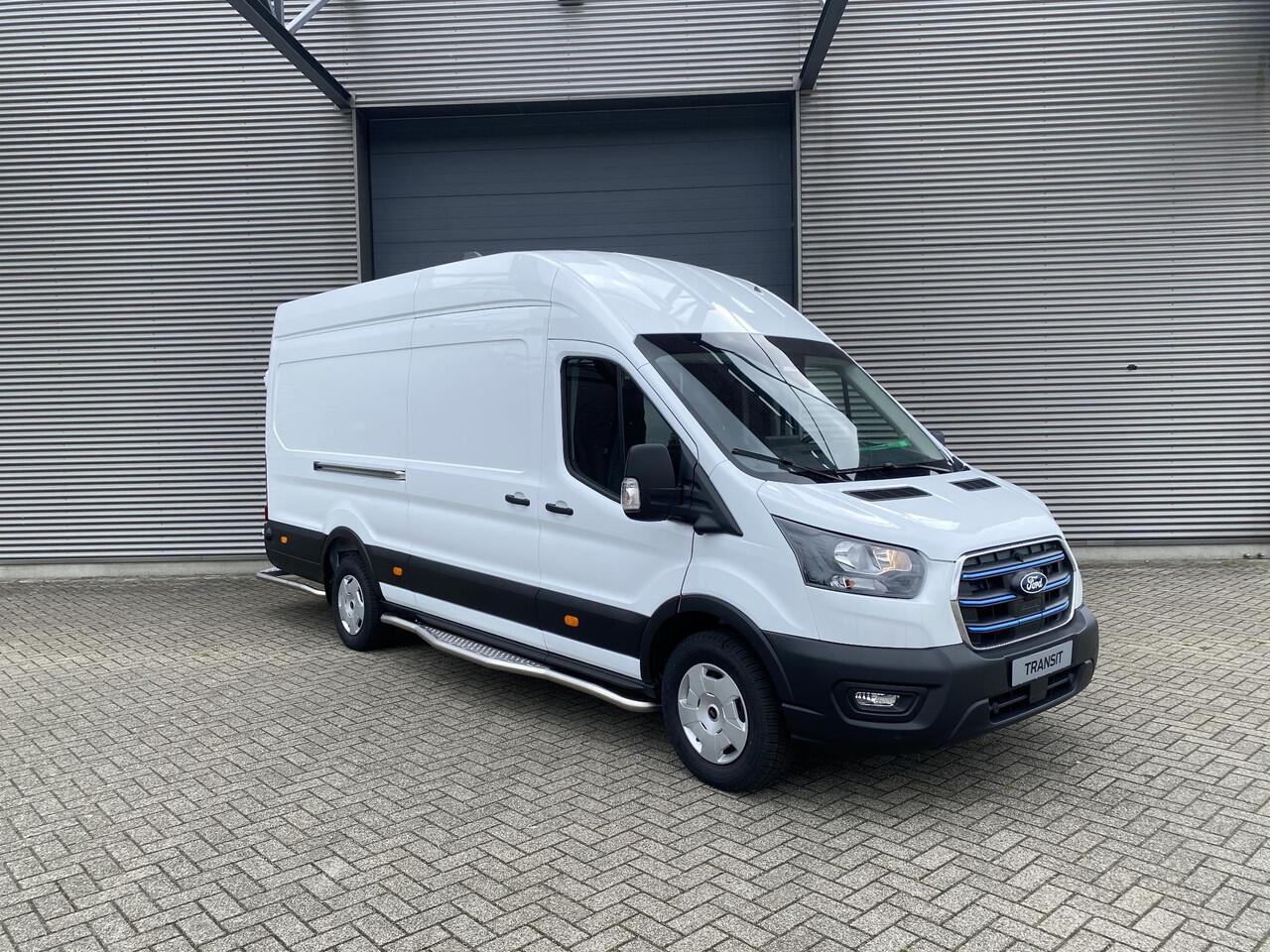Ford E-Transit 350 L4H3 Trend 184pk RWD 89 KWh | Direct leverbaar | Subco pakket | Navigation Pack | Doorloopfunctie cabine | XL laadkabel | All Weather banden | Vehicle Integration System | PRIJS o.b.v. SUBCONTRACTOR
