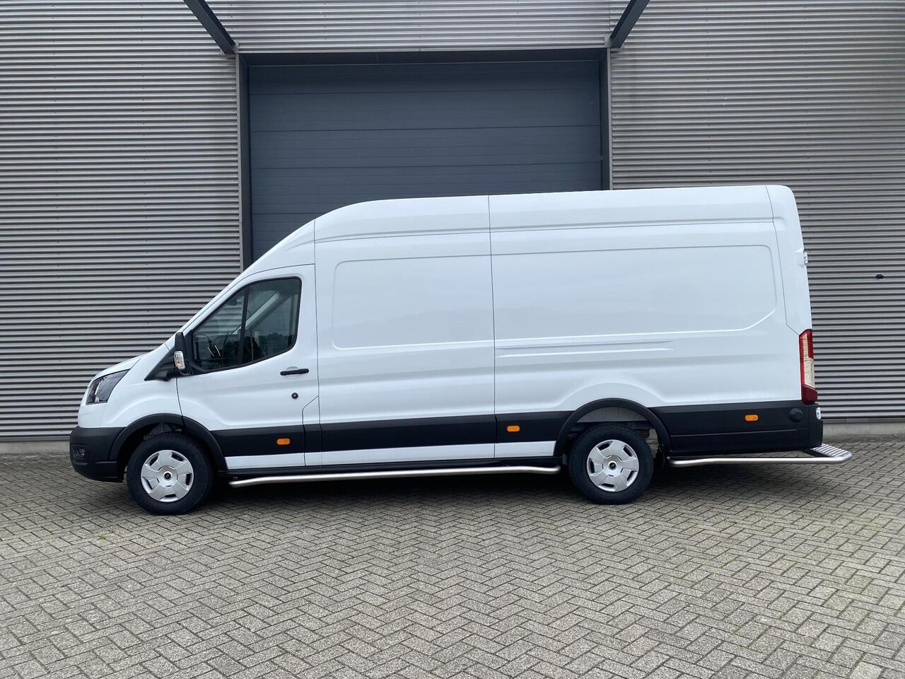 Ford E-Transit 350 L4H3 Trend 184pk RWD 89 KWh | Direct leverbaar | Navigation Pack | Doorloopfunctie cabine | XL laadkabel | All Weather banden | Vehicle Integration System | PRIJS o.b.v. SUBCONTRACTOR