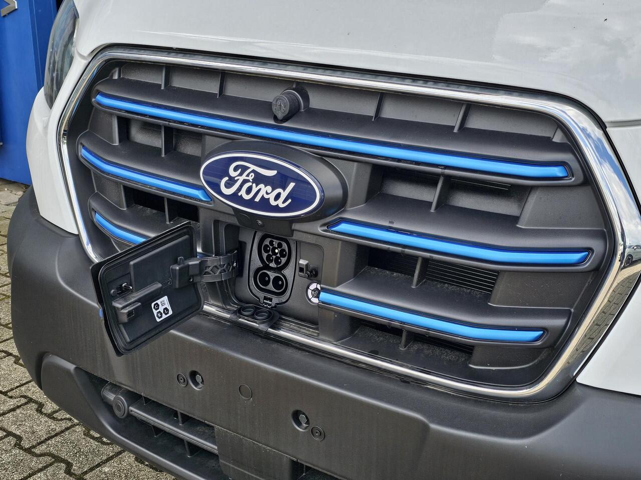 Ford E-Transit Bestelauto 350 L4 Trend 184pk Elektrisch Ford Voorraad | PRIJS o.b.v. SUBCONTRACTOR | Volledige inrichting | Side bars | Doorloopfunctie cabine | Subco |