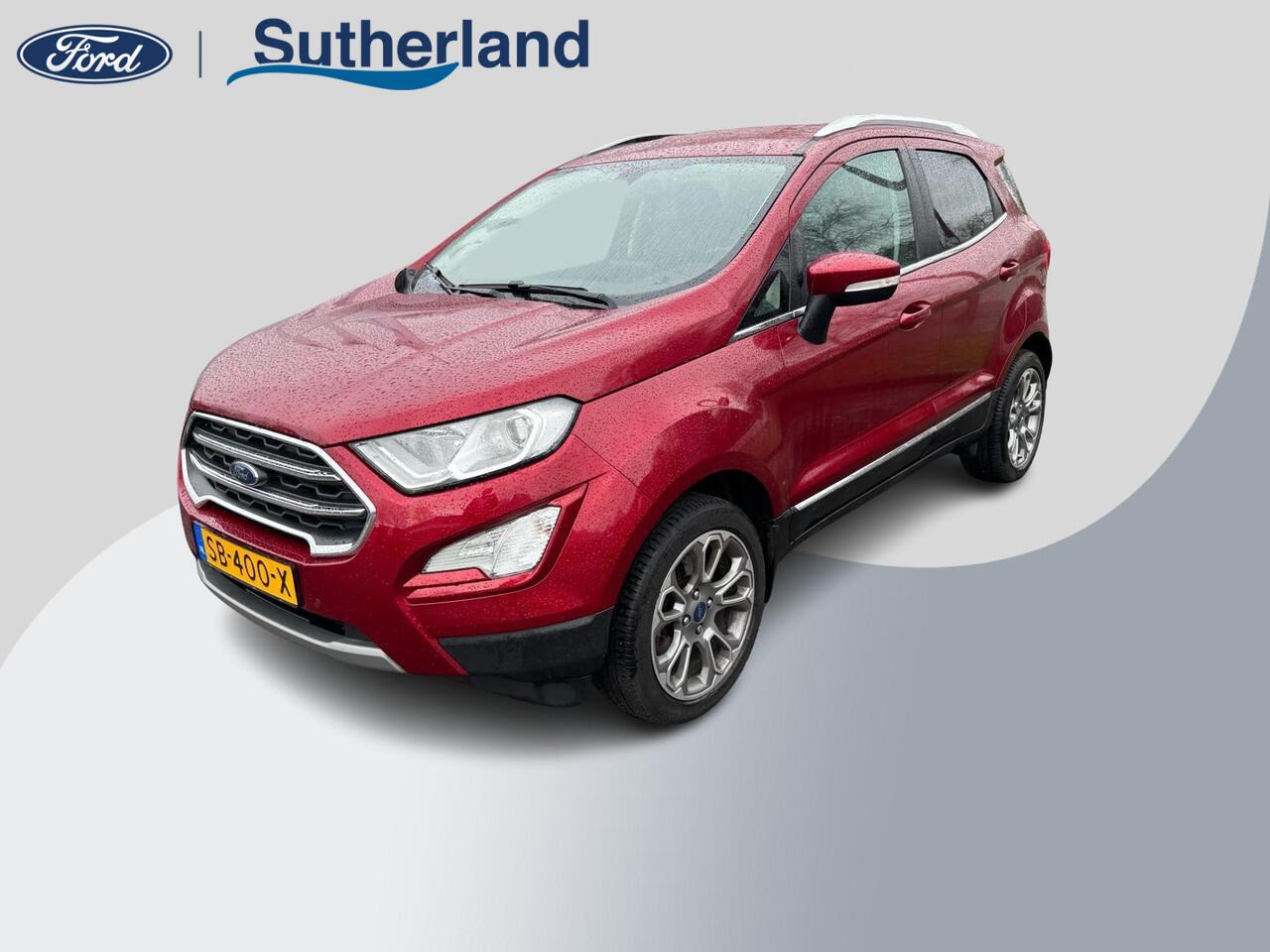 Ford ECOSPORT 1.0 EcoBoost Titanium 125pk | Navigatie | Winter Pack | Camera | 17 inch | Privacy glass