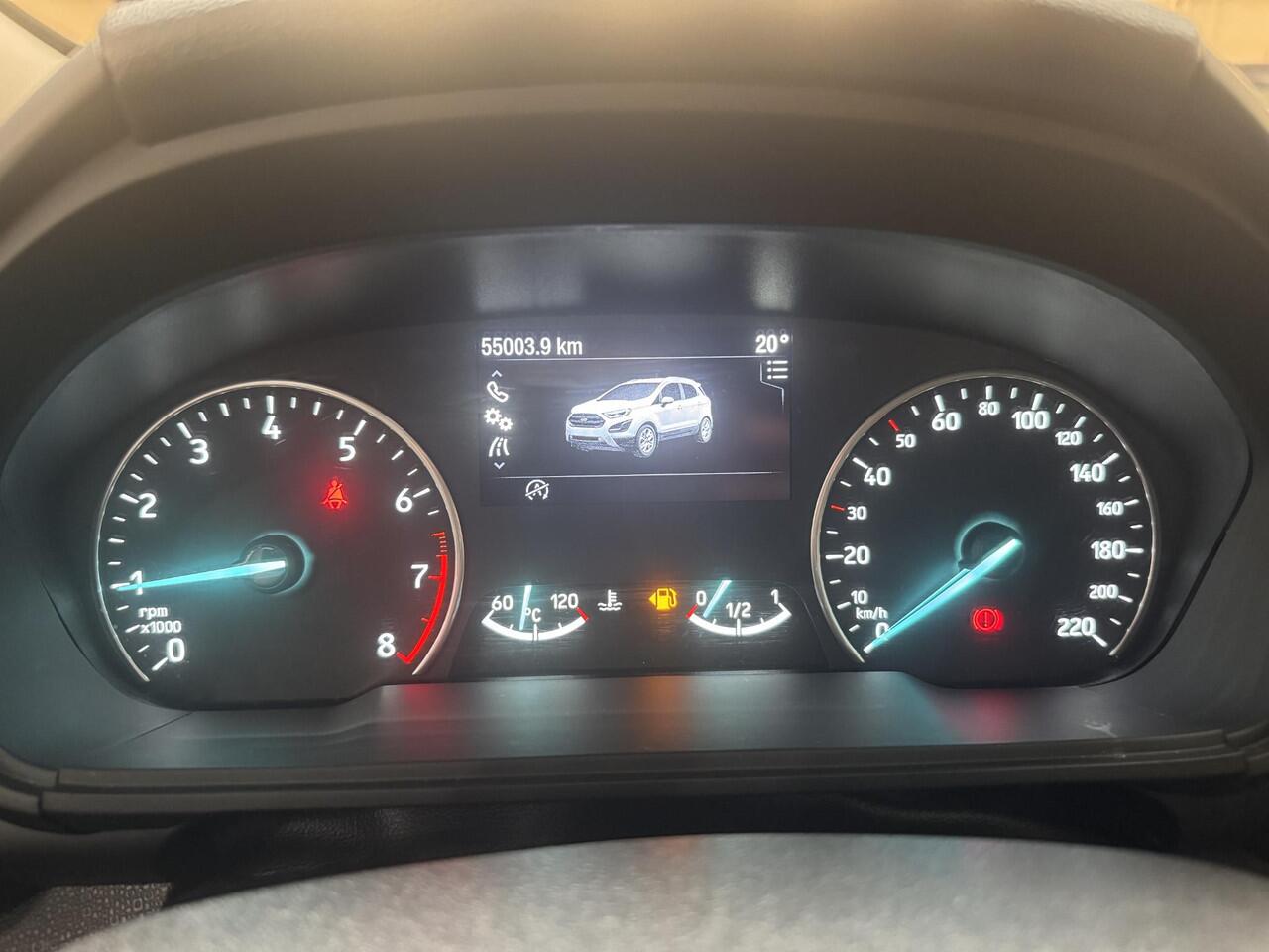 Ford ECOSPORT 125pk EcoBoost Ultimate Navi Camera 16" LM velgen Cruise Dealeronderhouden