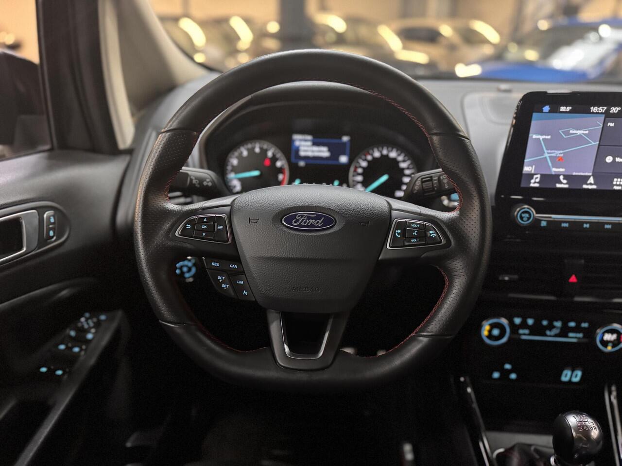 Ford ECOSPORT 125pk ST-LINE Black Navigatie Camera Dodehoek Climat Cruise Privacy Glass Dealeronderhouden