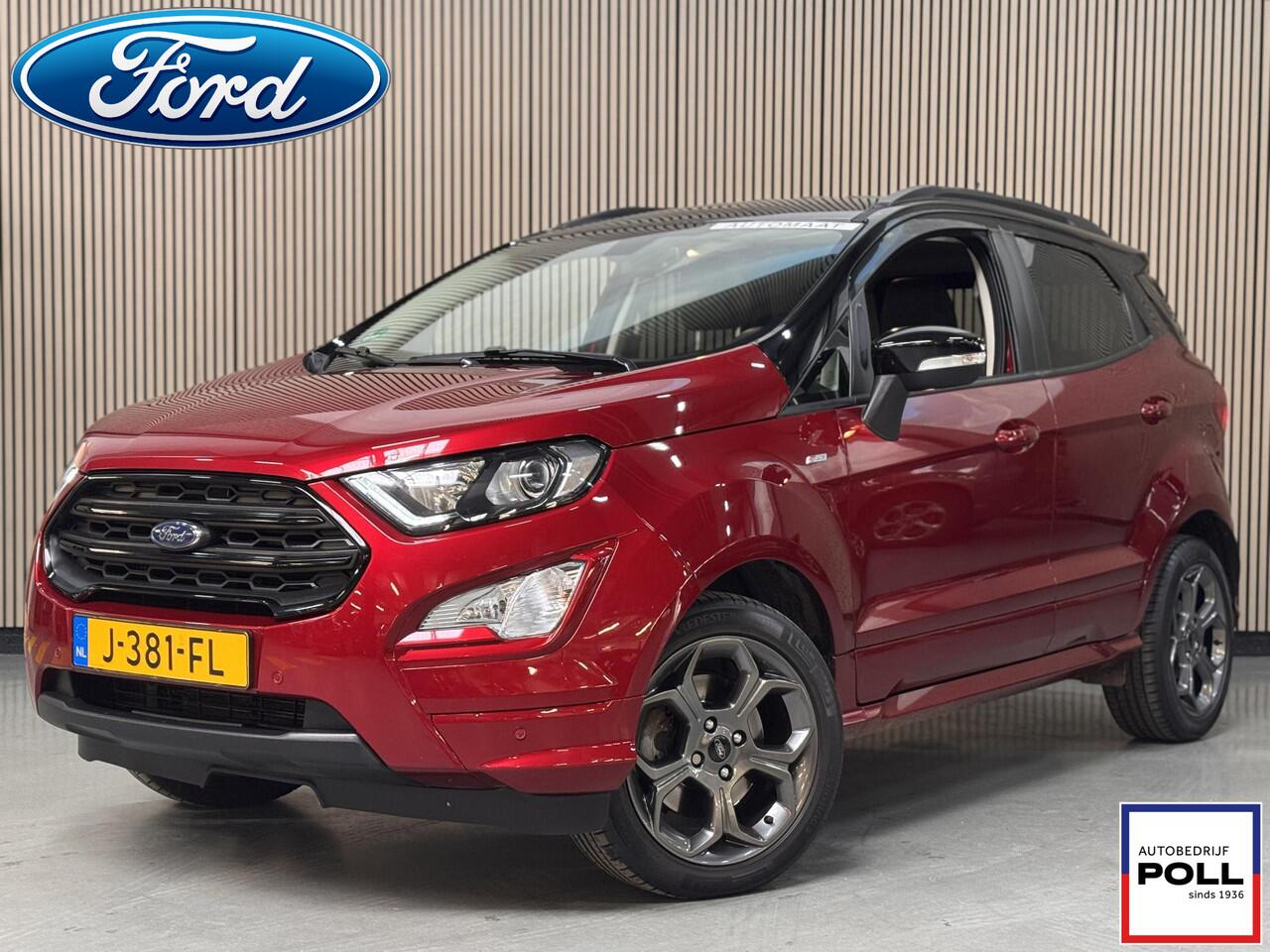 Ford ECOSPORT 125pk ST-Line Black Automaat Camera Trekhaak Winter pack Xenon Privacy Glass Dealeronderhouden