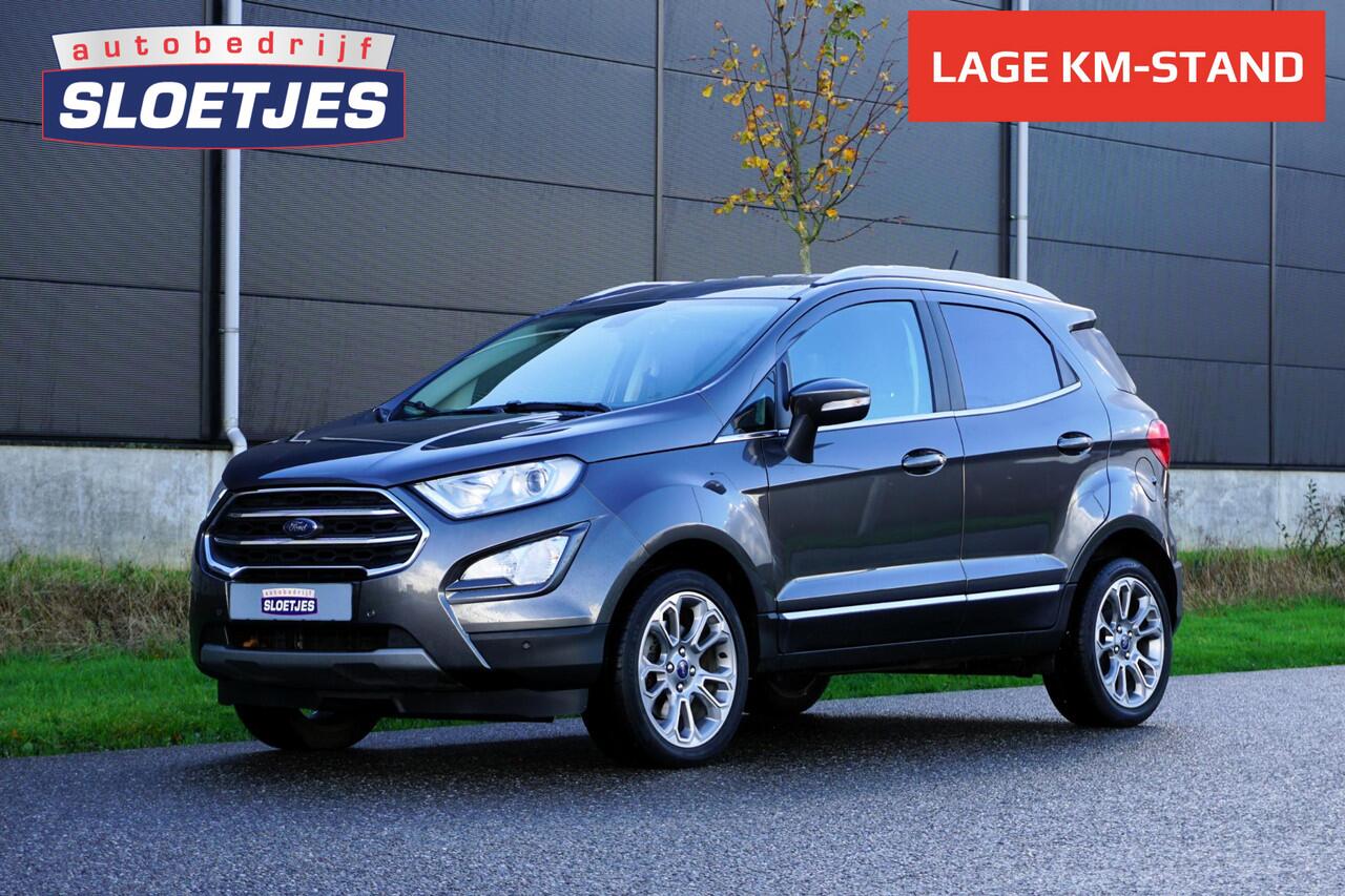 Ford ECOSPORT 1.0 EcoBoost Titanium 125 pk |B&O premium geluid |Camera |Cruise |Navi |Climate |Verwarmde voorruit en stuur |Lichtmetaal |Topstaat |Keyless entry en start