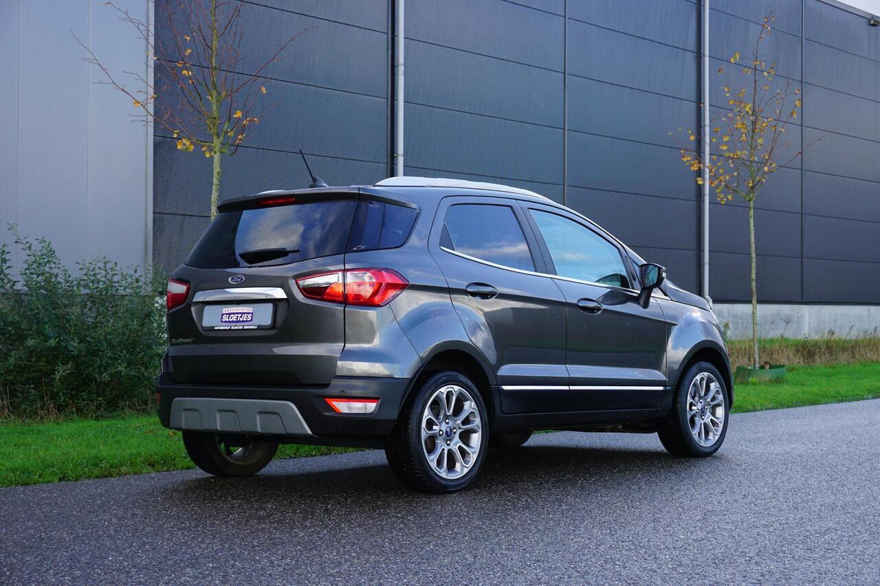 Ford ECOSPORT 1.0 EcoBoost Titanium 125 pk |B&O premium geluid |Camera |Cruise |Navi |Climate |Verwarmde voorruit en stuur |Lichtmetaal |Topstaat |Keyless entry en start