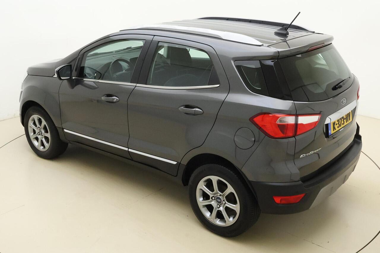 Ford ECOSPORT 1.0 EcoBoost 125pk Titanium | Navigatie | Climate control | Hoge instap | Lichtmetalen velgen | Parkeersensoren | Keyless | Half lederen beekleding
