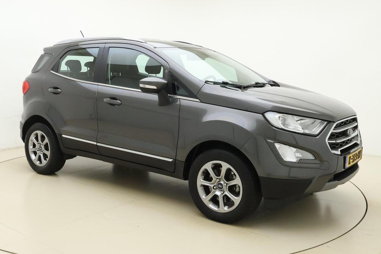 Ford ECOSPORT 1.0 EcoBoost 125pk Titanium | Navigatie | Climate control | Hoge instap | Lichtmetalen velgen | Parkeersensoren | Keyless | Half lederen beekleding