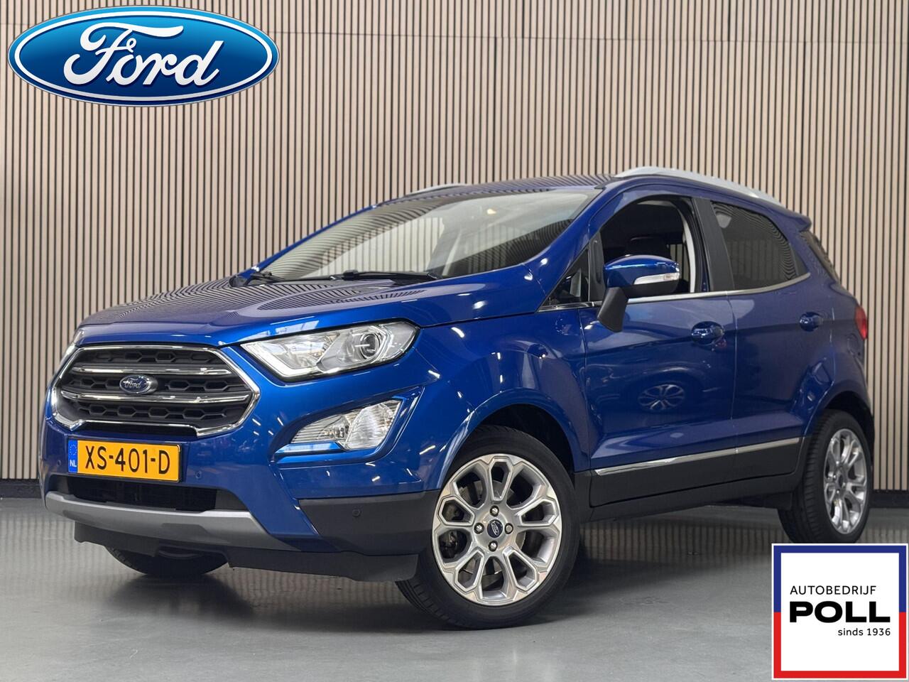 Ford ECOSPORT 125pk Titanium Navigatie Camera Winter Parking Dodehoek Design pack Dealeronderhouden