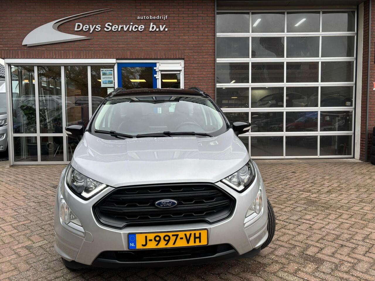 Ford ECOSPORT 1.0 EcoBoost ST-Line Black | Climate Control | Cruise Control | Navigatie | Bluetooth Radio | Leder/Alcantara Bekleding | Etc.