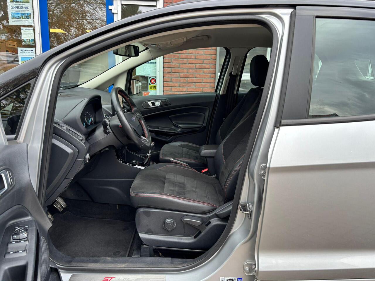 Ford ECOSPORT 1.0 EcoBoost ST-Line Black | Climate Control | Cruise Control | Navigatie | Bluetooth Radio | Leder/Alcantara Bekleding | Etc.
