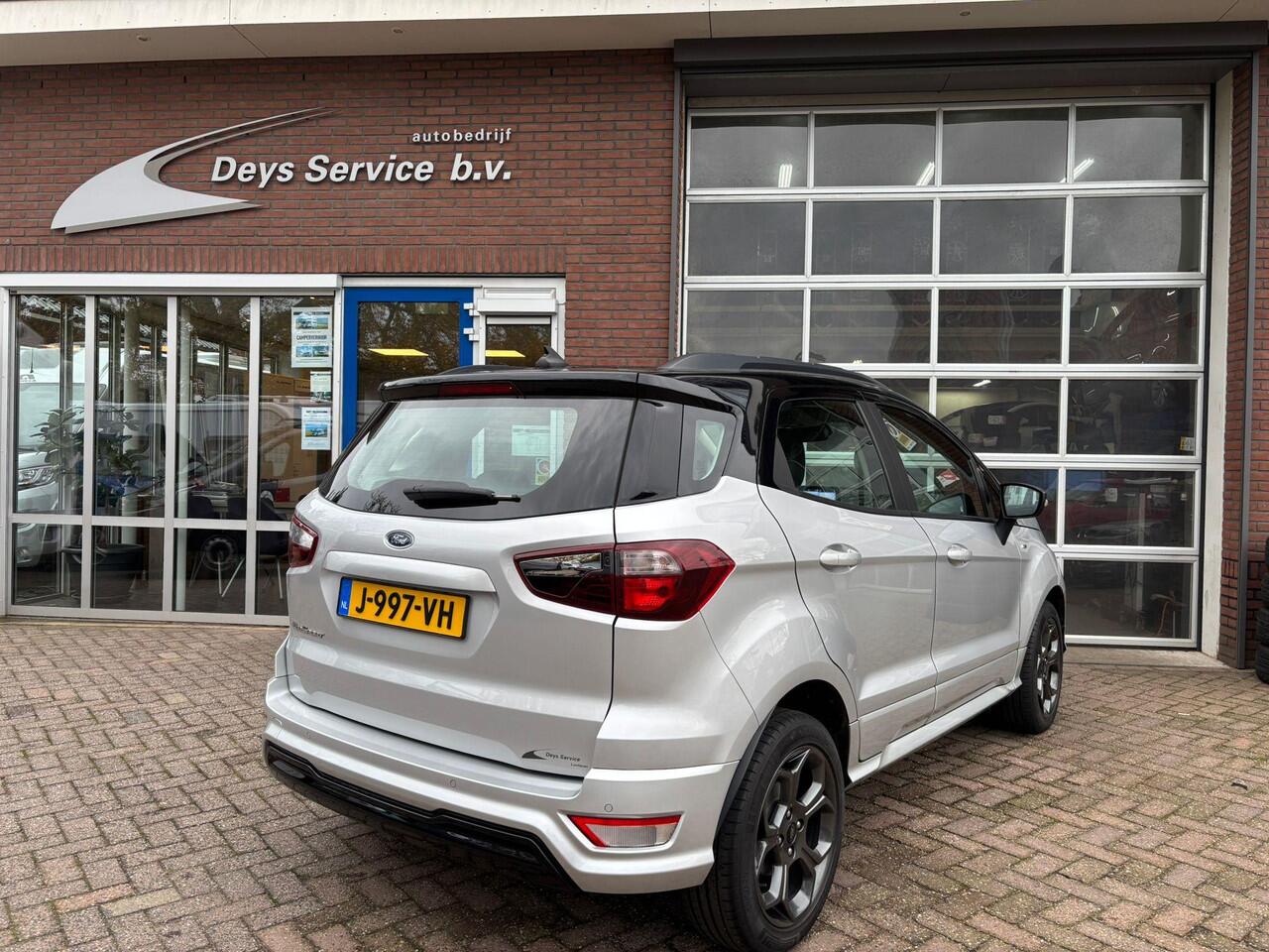 Ford ECOSPORT 1.0 EcoBoost ST-Line Black | Climate Control | Cruise Control | Navigatie | Bluetooth Radio | Leder/Alcantara Bekleding | Etc.