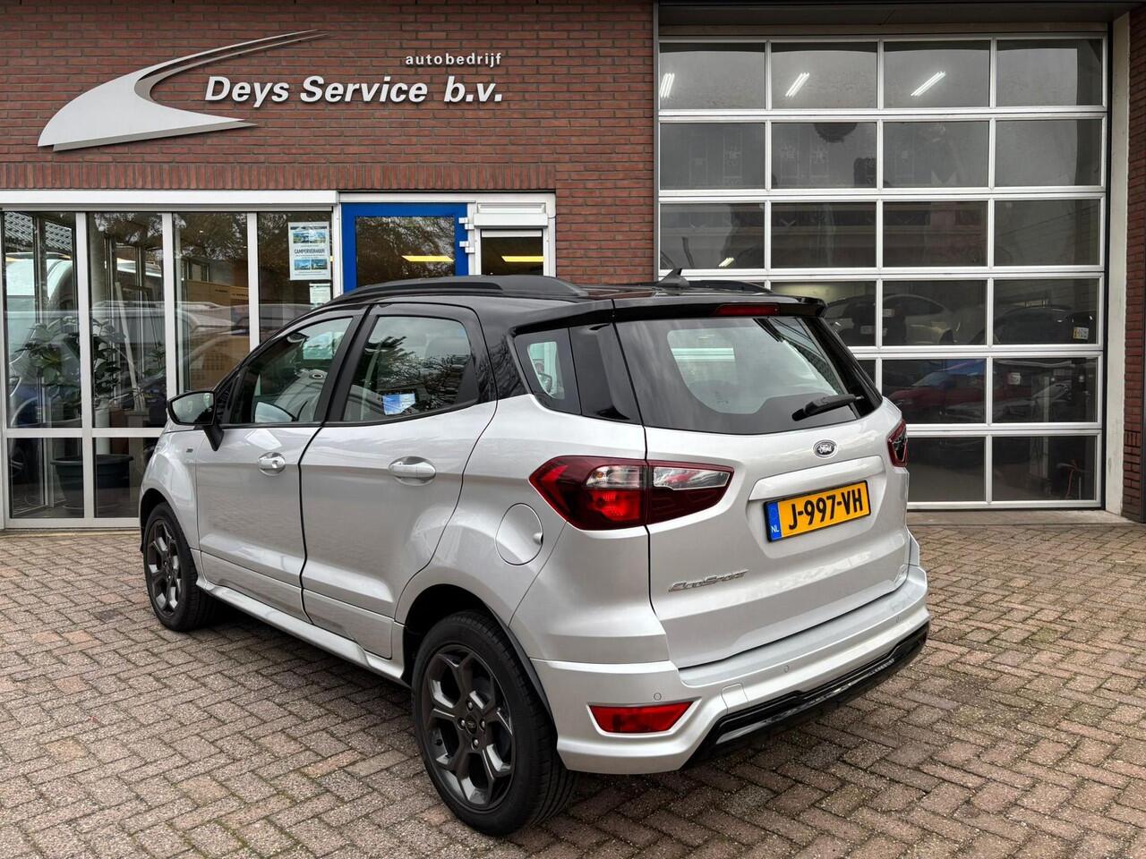 Ford ECOSPORT 1.0 EcoBoost ST-Line Black | Climate Control | Cruise Control | Navigatie | Bluetooth Radio | Leder/Alcantara Bekleding | Etc.
