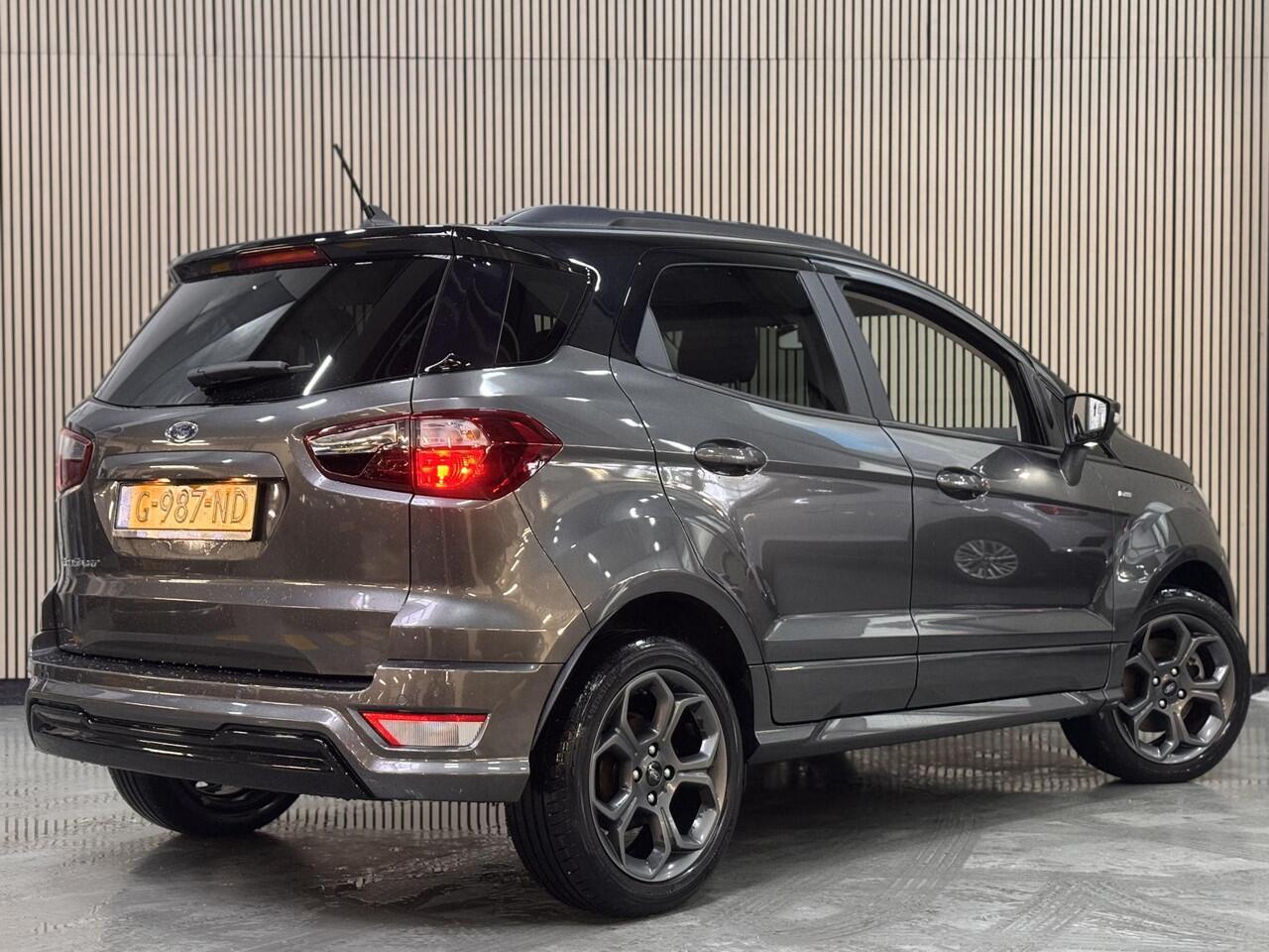 Ford ECOSPORT 125pk ST-Line Black Navi B&O Camera Winter Parking Dodehoek pack Privacy Glass Dealeronderhouden