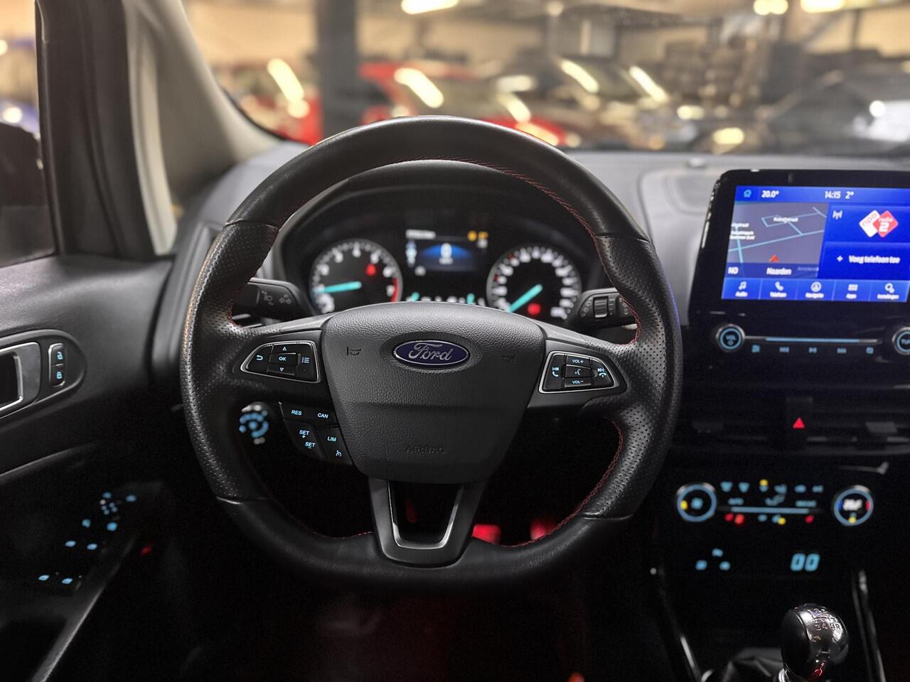 Ford ECOSPORT 125pk ST-Line Black Navi B&O Camera Winter Parking Dodehoek pack Privacy Glass Dealeronderhouden