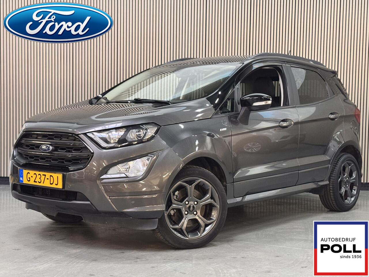 Ford ECOSPORT 125pk ST-Line Black Navi Camera Trekhaak Winter Parking Dodehoek B&O pack Privacy glass Dealeronderhouden