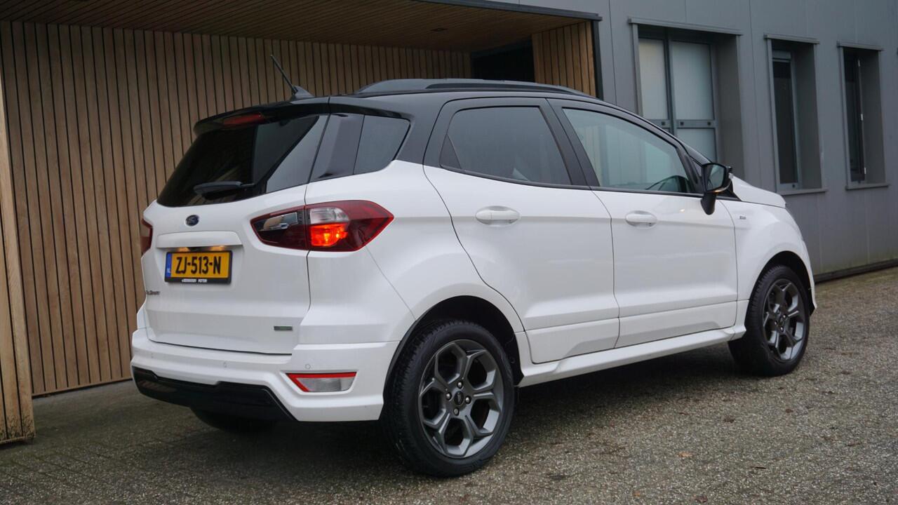 Ford ECOSPORT 1.0 125pk EcoBoost ST-Line Leder/Alcantara *Winterpack* Stoel&Stuurverwarming B&O Sfeerverlichting Keyless *NL auto* 1e eigenaar 63378km!