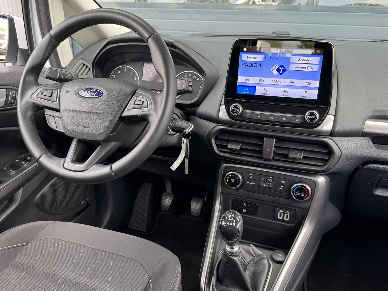 Ford ECOSPORT 1.0 ECOBOOST CONNECTED I APPLE/ANDROID I HOGE INSTAP I AIRCONDITIONING I LICHT METALEN VELGEN