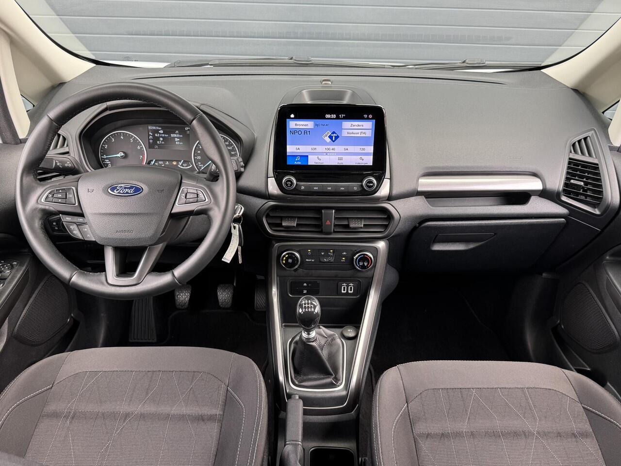 Ford ECOSPORT 1.0 ECOBOOST CONNECTED I APPLE/ANDROID I HOGE INSTAP I AIRCONDITIONING I LICHT METALEN VELGEN
