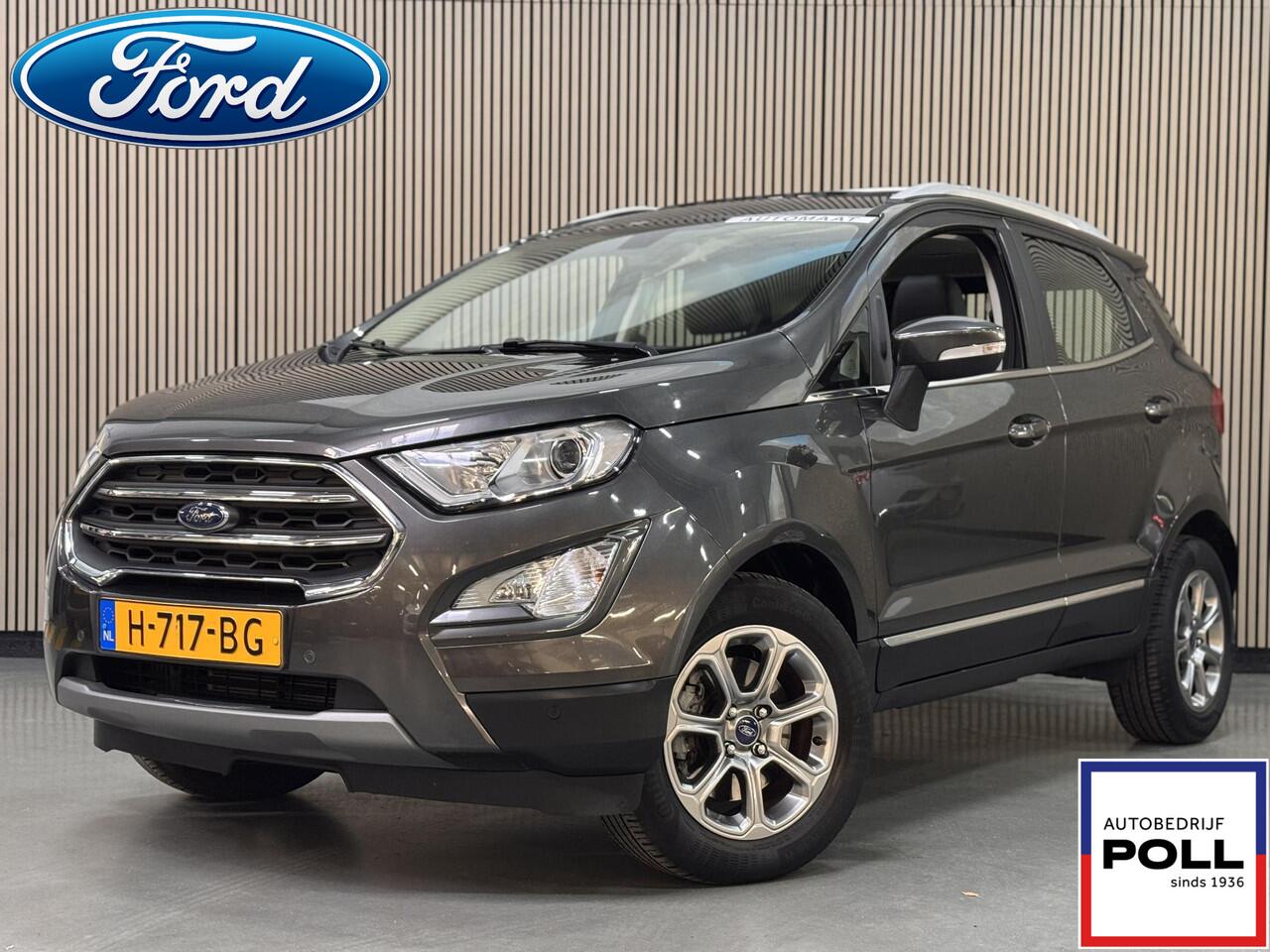 Ford ECOSPORT 125pk Titanium Automaat Navi Camera Winter Parking Dodehoek pack Schuifkanteldak 1e Eigenaar Dealeronderhouden